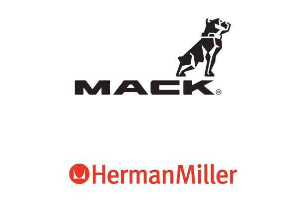 Mack Truck and Herman Miller Logos