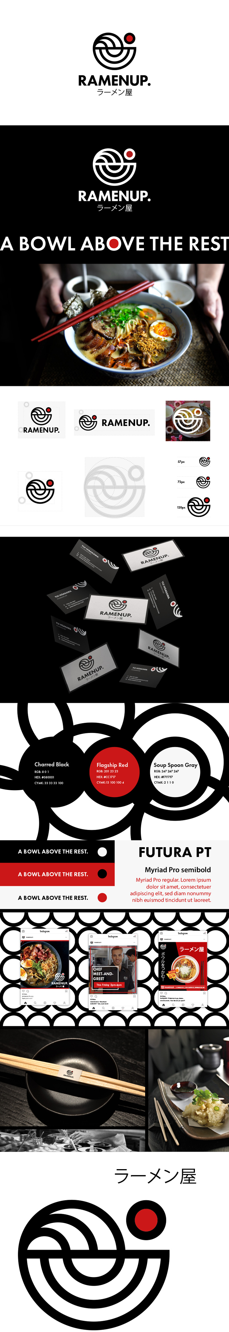 Quapro brand presentation showcasing new logo design, color use, typography and mockups