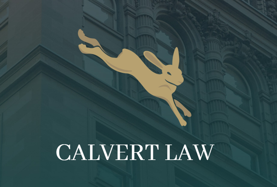 logo design for law firm featuring rabbit