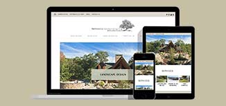 responsive web design for landscaping
